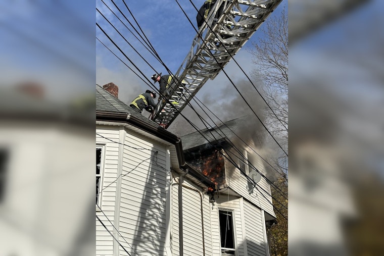 Firefighters in Boston Show Bravery as They Combat Raging Blaze, Resulting in Six Displaced on Rector Road