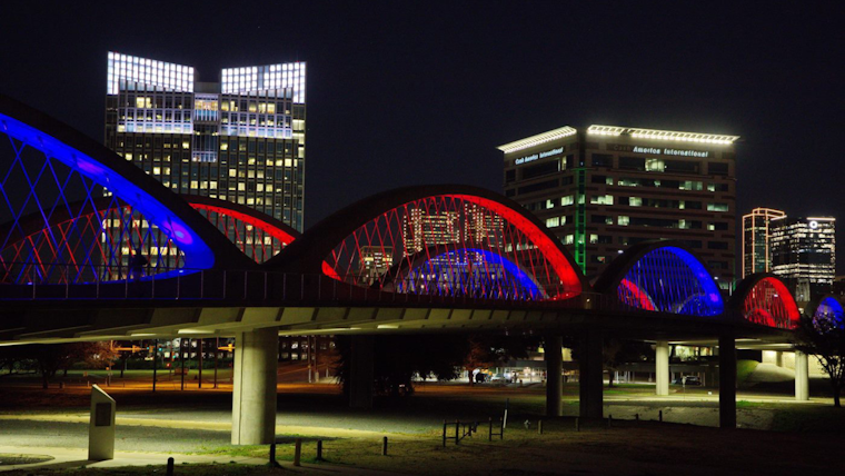 Fort Worth Fights the Dark Arts, City Beams Cash at Bridge Light Blight