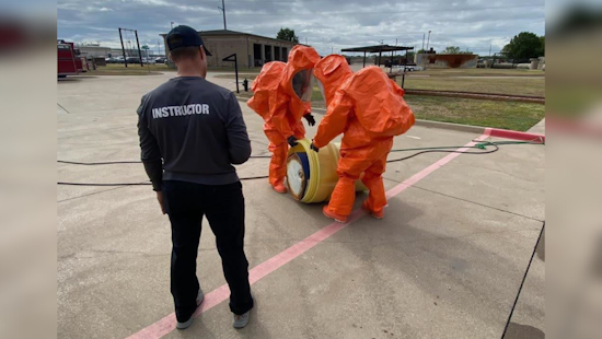 Garland Firefighters Gear Up, Hazmat Technicians Complete Certification in Texas City