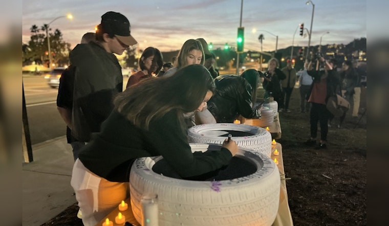 Ghost Tires Memorialize Lives Lost on Malibu's Pacific Coast Highway, Community Calls for Safer Road Conditions