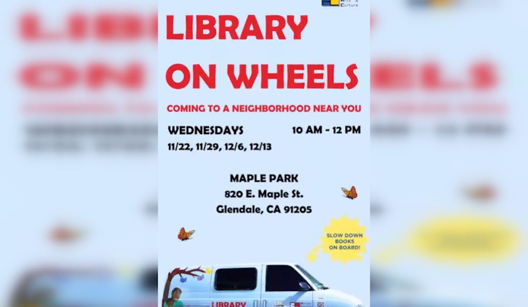 Glendale's Library on Wheels, Merging Tradition with Tech and the Outdoors