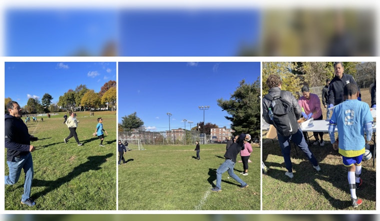 Goal for Unity, Brighton's Fall PAL Soccer Season Boosts Police-Community Bonds