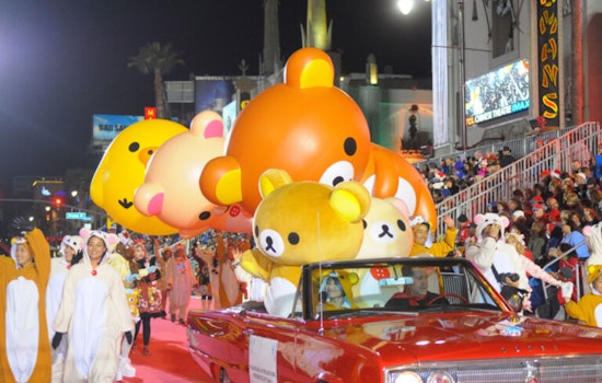 Hollywood Christmas Parade Rides Again with Stars and Charity Sparkle