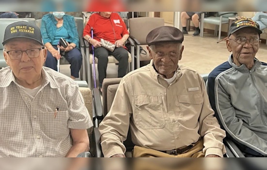Houston Honors WWII Vets Achieving Historic 100 Mark with a Centurion Salute