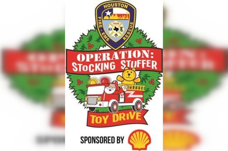 Houston’s Heroes Unite, Bringing Cheer to City's Kids with Operation Stocking Stuffer by Firefighters and Shell