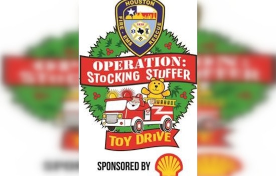 Houston’s Heroes Unite, Bringing Cheer to City's Kids with Operation Stocking Stuffer by Firefighters and Shell