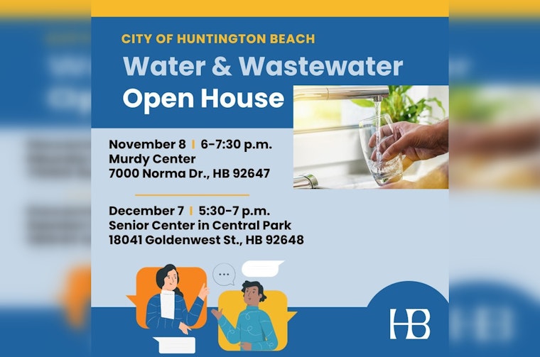 Huntington Beach to Host Water & Wastewater Open House amid Rising Maintenance Costs