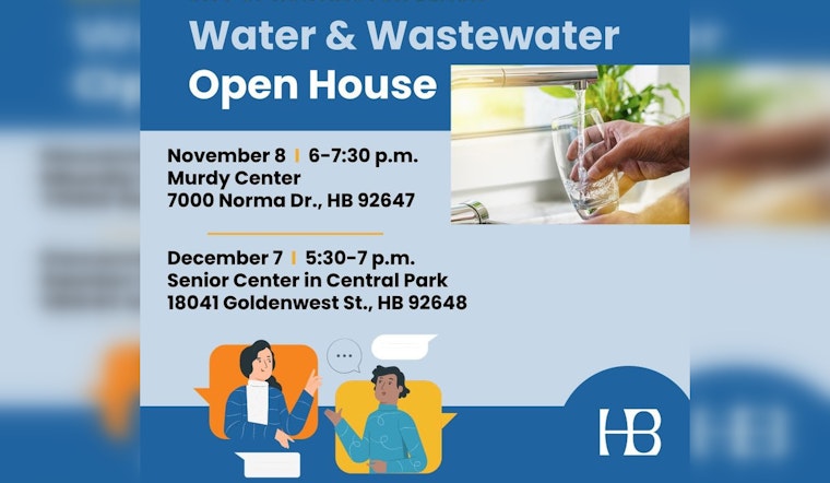 Huntington Beach to Host Water & Wastewater Open House amid Rising Maintenance Costs