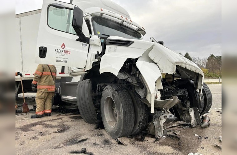 I-55 North near Springfield Unblocked After Truck Tango Turns Traffic Territorial