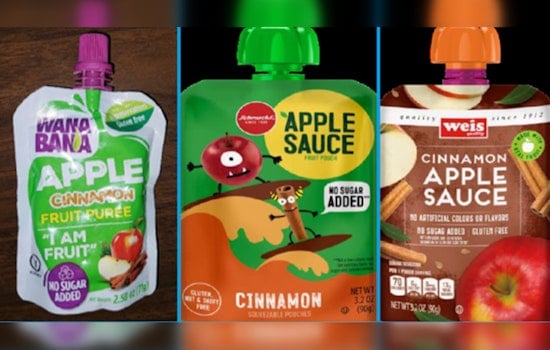 Illinois Health Authorities Warn of Lead-Tainted Children's Applesauce Pouches Recall