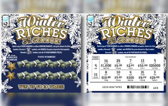 Illinois Lottery and IDVA Launch Winter Riches Instant Ticket to Support State Veterans