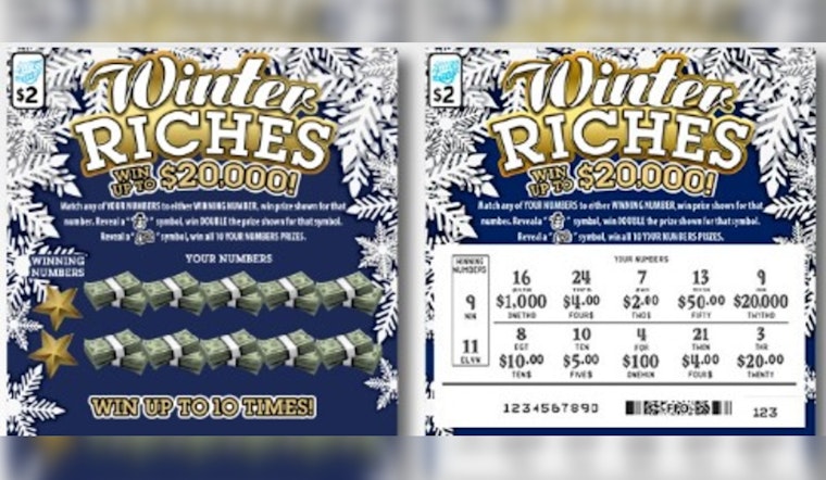 Illinois Lottery and IDVA Launch Winter Riches Instant Ticket to Support State Veterans