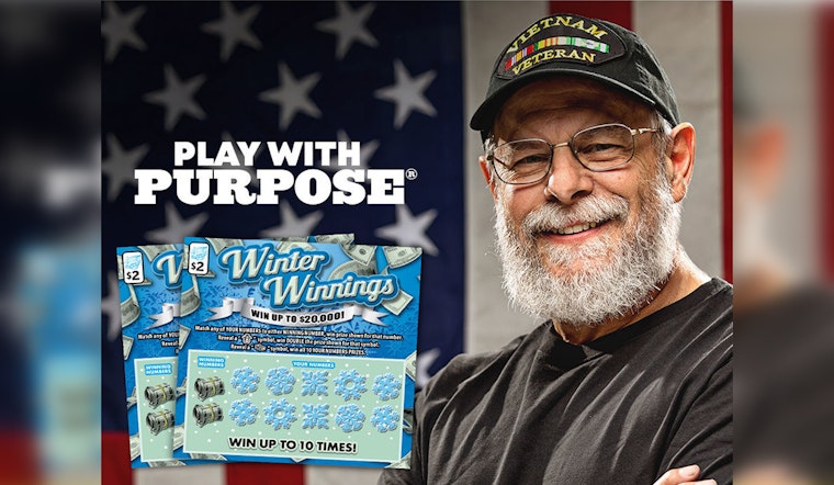 Illinois Lottery and IDVA Unveil Winter Riches Ticket to Support Veterans