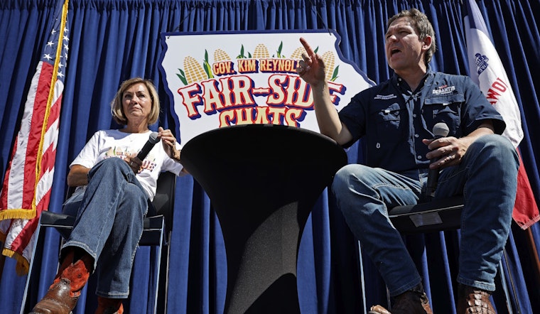 Iowa Governor Kim Reynolds Set to Endorse Florida's Ron DeSantis Ahead of Caucuses