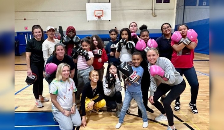 Boston Police Host Introductory Boxing Class for Local Youth Girls