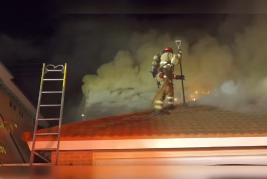 La Palma's Blazing Destruction, Firefighters Triumph over Raging Inferno in Orange County