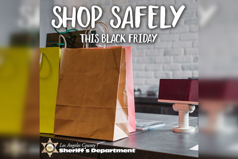 LA Sheriff's Department Serves Up Safety Tips for a Crime-Free Shopping Spree