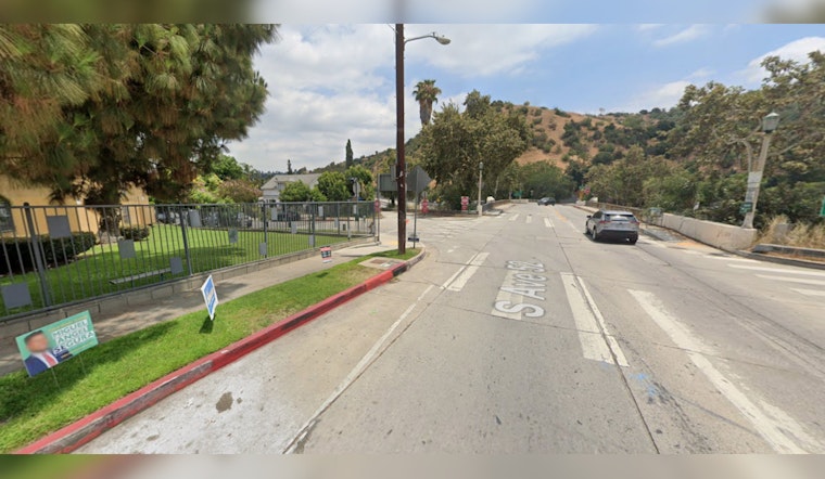 LAFD Battles 1.5-Acre Brush Fire Near Debs Park in Highland Park