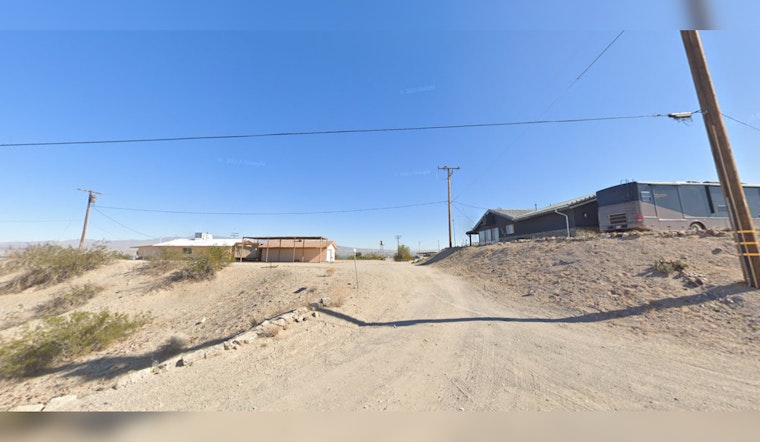 Lake Havasu Manacle, a local resident is arrested for domestic battery as deputies descend on the deserted district