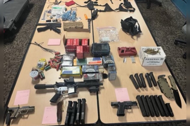 Firearms Seized, Felon Arrested by Los Angeles Sheriff's Department Over Holiday Weekend
