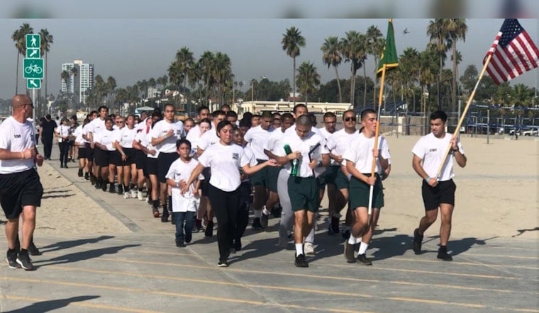 Long Beach Hosts Colors Run 39, Uniting Explorer Recruits and Honoring Fallen Officers