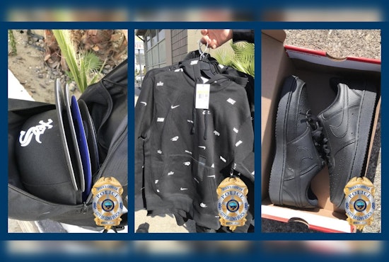 Long Beach Police Catch Sneaker Thief, Recover $1.2k in Stolen Swag