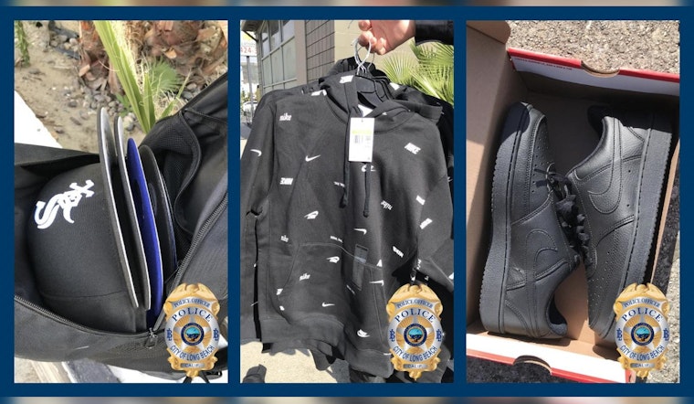 Long Beach Police Catch Sneaker Thief, Recover $1.2k in Stolen Swag