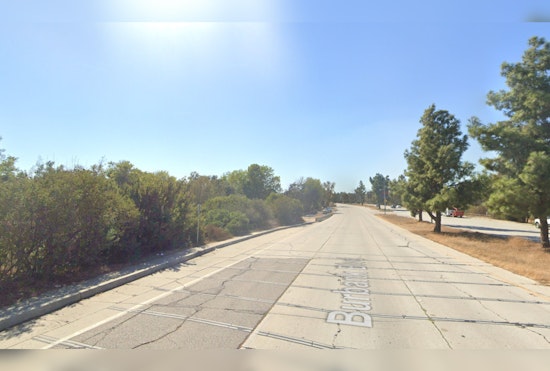Los Angeles Firefighters Battle and Contain Sepulveda Basin Grass Fire