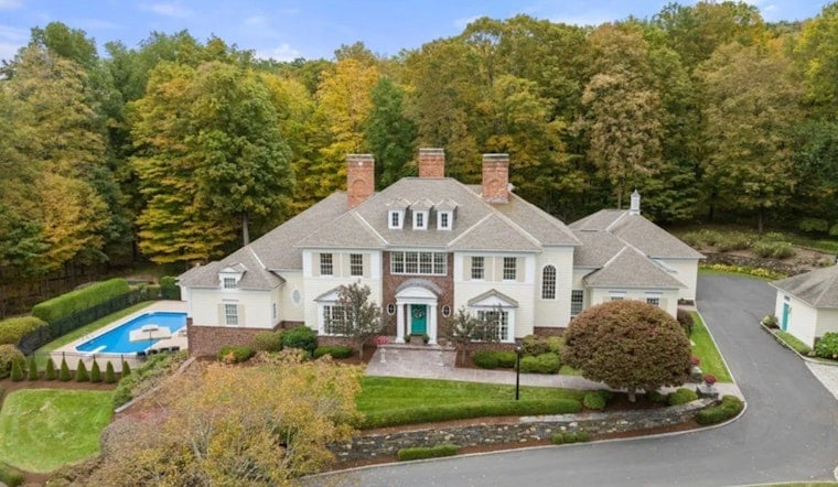 Massive $2.2M French Colonial Mansion Hits Market in Wilbraham, A New England Dream Estate
