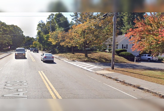 Massive Military Vehicle and Sedan Face Off in Unusual Marshfield, MA Crash