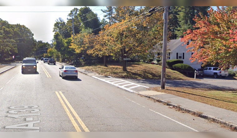 Massive Military Vehicle and Sedan Face Off in Unusual Marshfield, MA Crash