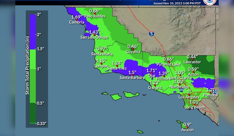 Massive Pacific Storm Set to Drench Los Angeles, Snowfall Expected at High Elevations