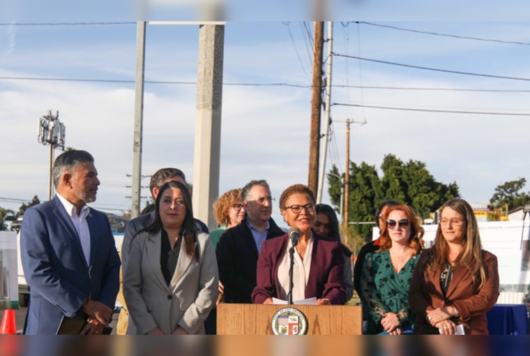Mayor Bass of L.A. Approves Millions for Tree-Filled Streets and Shady Bus Shelters to Combat Heat