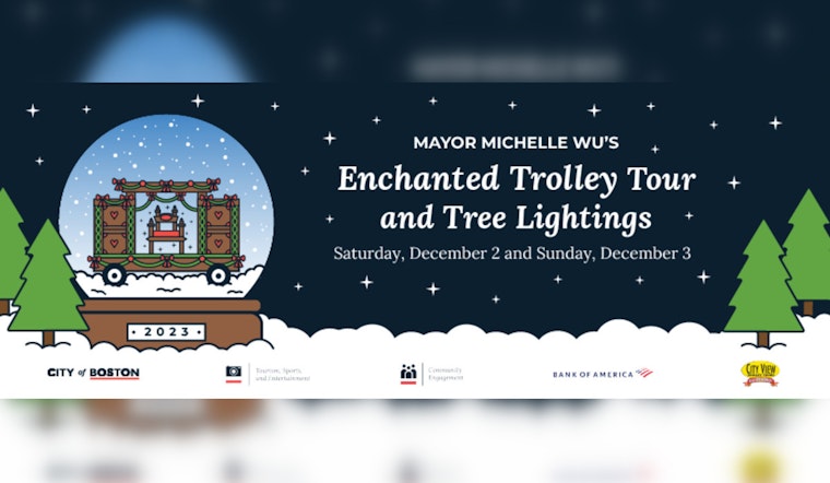 Mayor Wu Guides Boston's Yearly Enchanted Trolley Tour