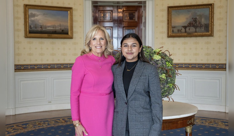 MIT Freshman Gitanjali Rao Honored at White House's Girls Leading Change Event