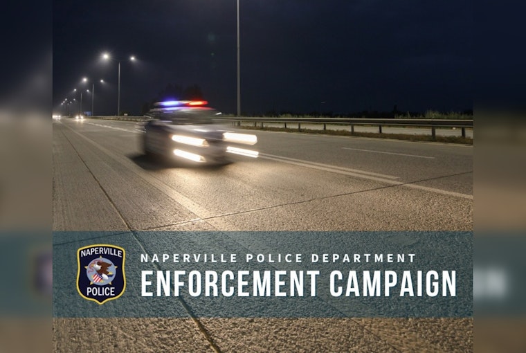 Naperville Police Launch Holiday 'Click It or Ticket' and 'Drive Sober or Get Pulled Over' Efforts