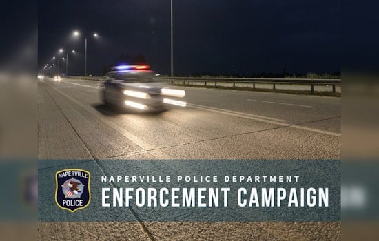Naperville Police Launch Holiday 'Click It or Ticket' and 'Drive Sober or Get Pulled Over' Efforts