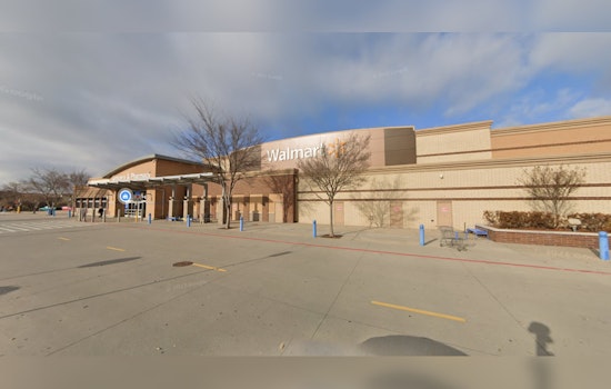 Near Frisco Walmart, a late-night shooting injures two, with the suspect still at large.