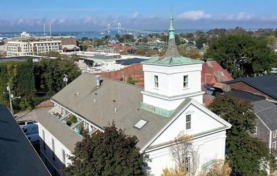 Newport's Historic Meeting House Receives $1.69M Plush Pad Makeover in a Remarkable Transformation