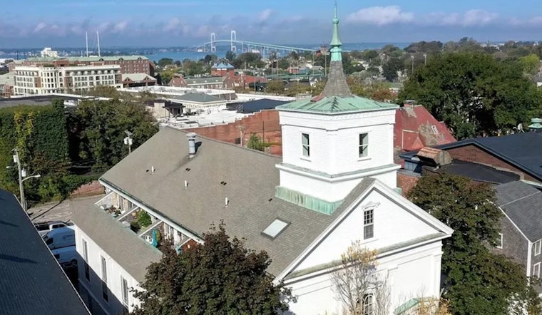 Newport's Historic Meeting House Receives $1.69M Plush Pad Makeover in a Remarkable Transformation