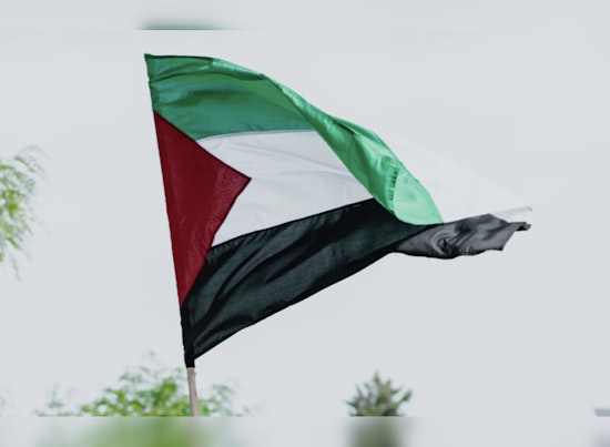 North Andover Stirs Debate with Palestinian Flag Raising Beside Israeli Flag