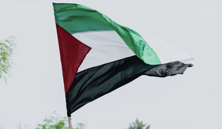 North Andover Stirs Debate with Palestinian Flag Raising Beside Israeli Flag
