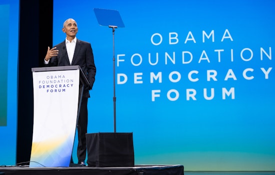 Obama Spotlights AI, Climate Change, and Income Inequality in Chicago Democracy Forum