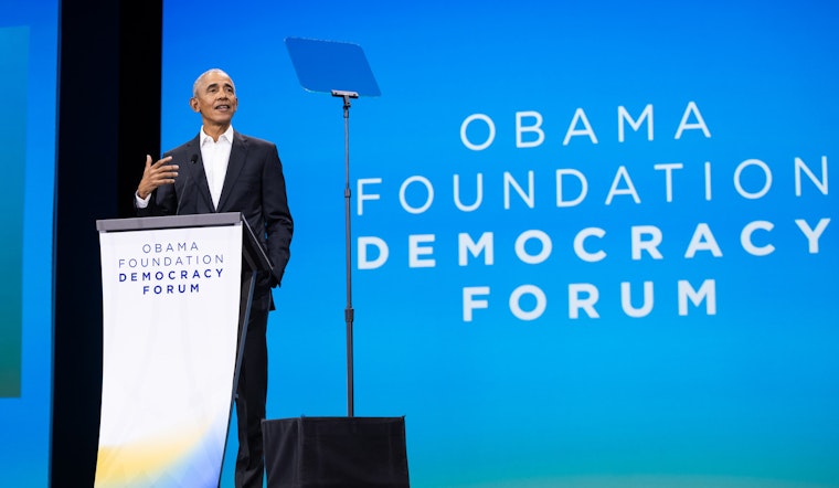 Obama Spotlights AI, Climate Change, and Income Inequality in Chicago Democracy Forum