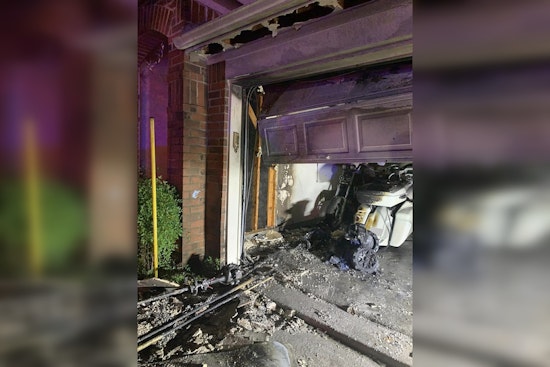 Overheated Battery Sparks Blaze in Magnolia Home