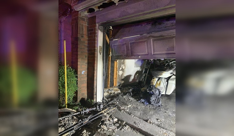 Overheated Battery Sparks Blaze in Magnolia Home