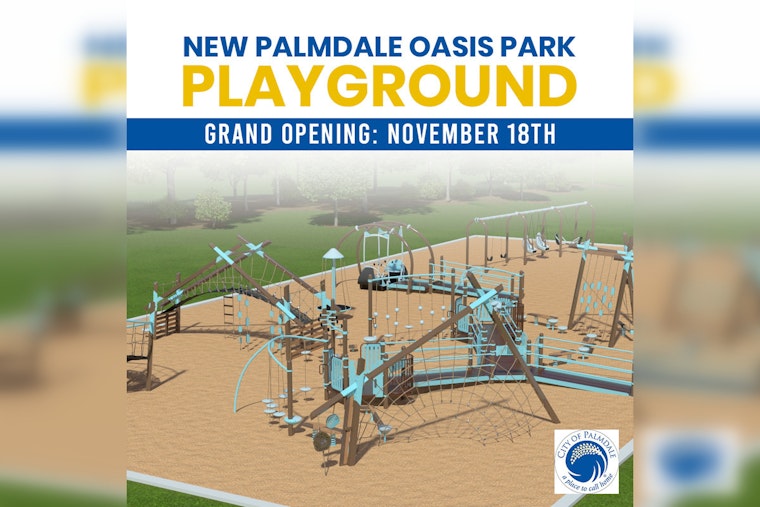 Palmdale Families Anticipate Oasis Park's Grand Opening of Inclusive Playground