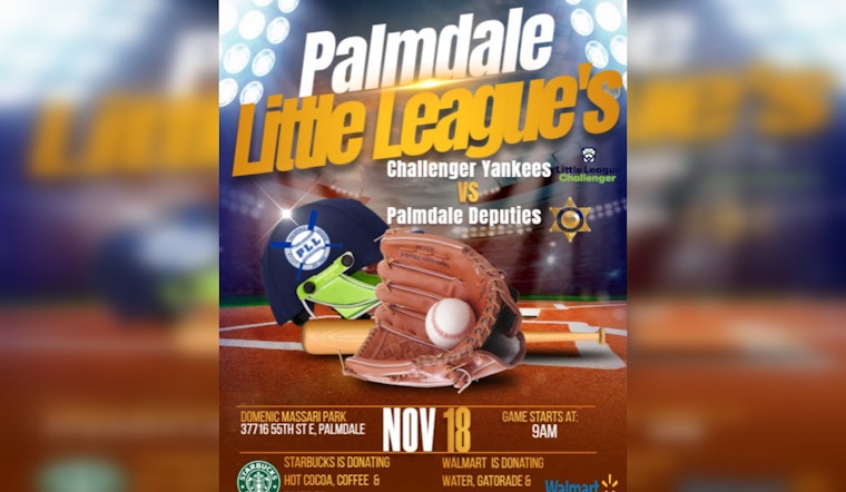 Palmdale's Finest Go to Bat for Inclusivity, Sheriff's Deputies Play Ball with Challenger Division