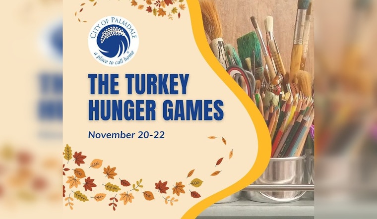 Palmdale's Unique Spin on Thanksgiving, Turkey Hunger Games Take Flight