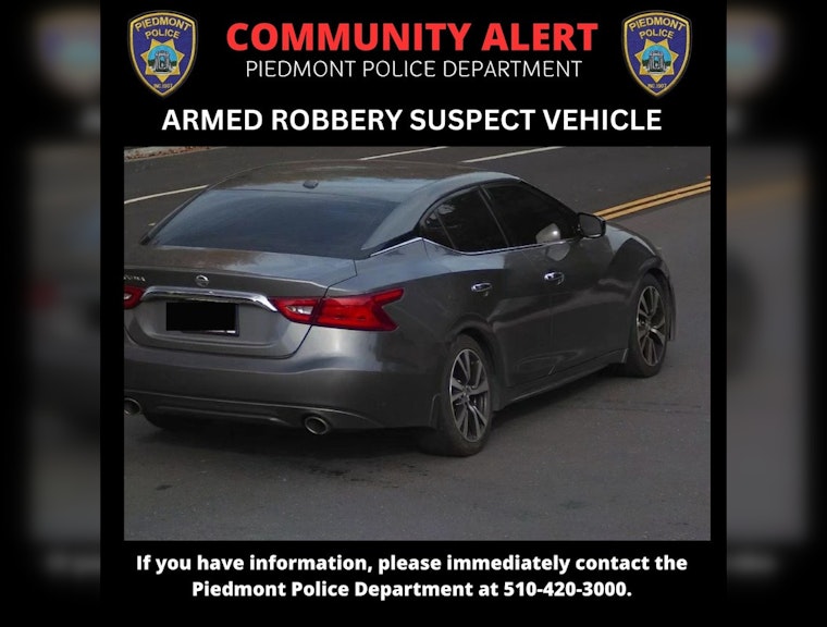 Armed Robbery in Piedmont; Suspects Still at Large